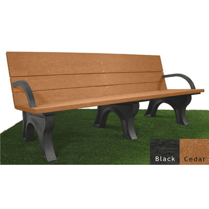 6′ ADA Bench With Arms